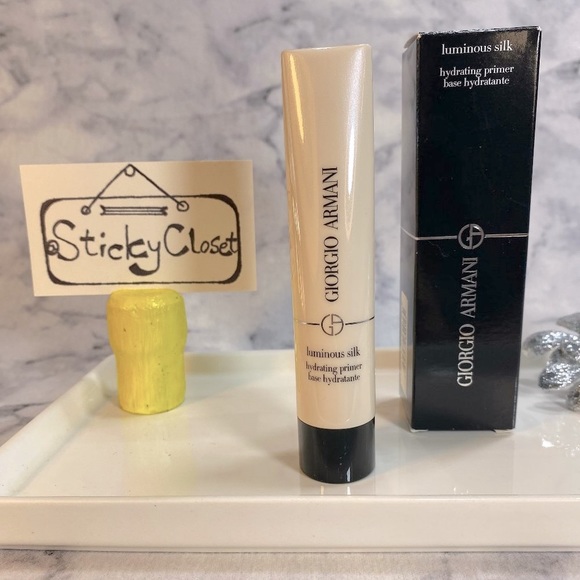 Giorgio Armani Luminous Silk Hydrating Primer, Lightweight, NEW -Full Size 30 ml - Picture 2 of 13